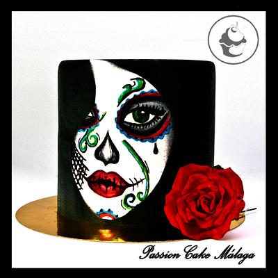 Sugar Skull Cake - Cake by Passion Cake Málaga