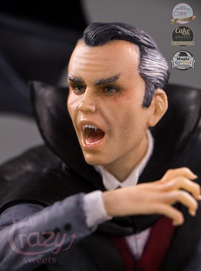Dracula Cake Topper - Cake by Crazy Sweets
