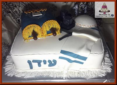 bar mitzvah cake - Cake by Mili bake me a cake