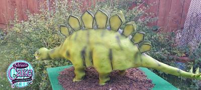 Stegosaurus - Cake by realdealuk