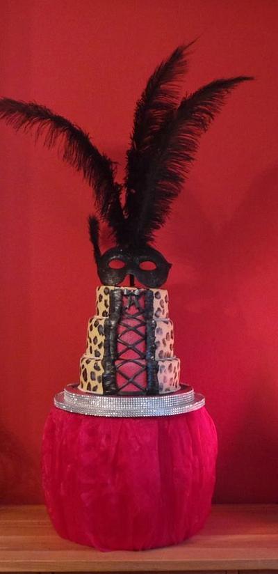 Moulin Rouge  - Cake by Jacqui's Cupcakes & Cakes