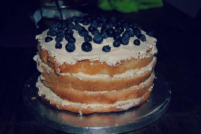 Blueberry Sponge Cake - Cake by Adrianna