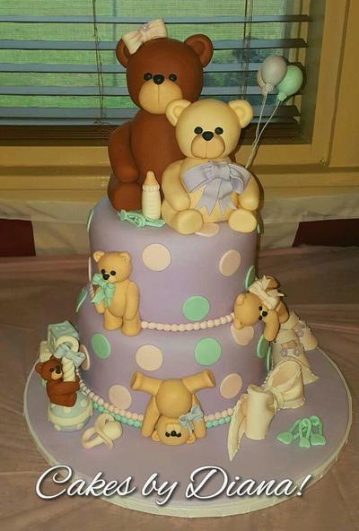Teddy Bears  - Cake by CakesbyDiana