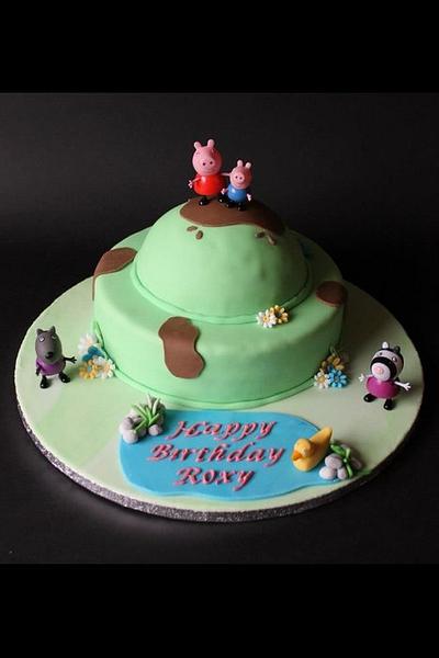 Peppa pig cake  - Cake by Lea17