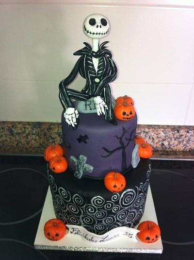 Jack Skeleton cake - Cake by Sabrina1975