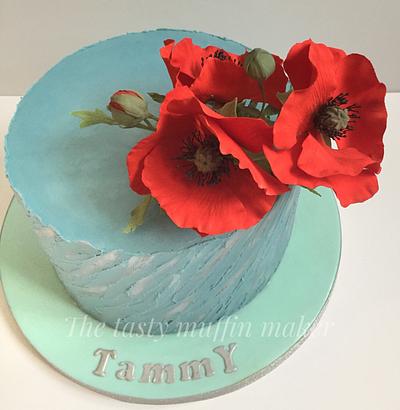 Poppies - Cake by Andrea 