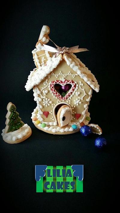 Gingerbread House - Cake by LiliaCakes