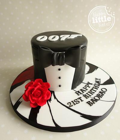 007/James Bond birthday cake - Cake by Happy Little Baker