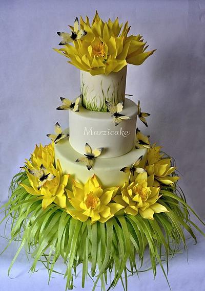 Svatební dort roku 2017 - Cake by Dana Tuháčková - Marzicake