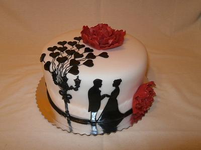 Svadobná torta. - Cake by Jannette