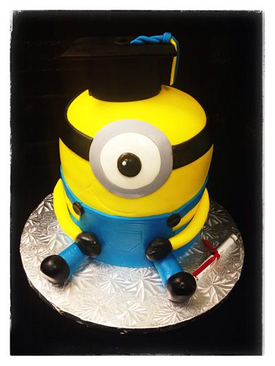 Despicable Me Minion cake - Cake by Guil