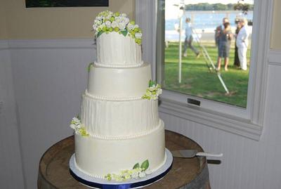 wedding cake - Cake by lori 