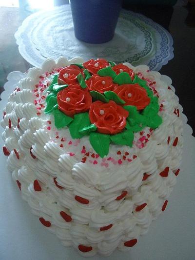 Heart Cake - Cake by Venelyn G. Bagasol