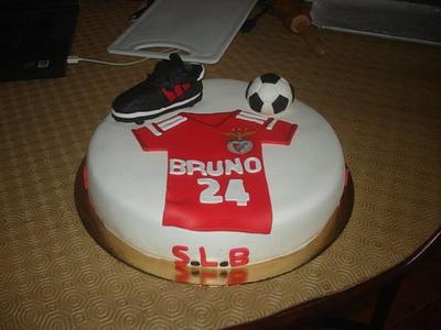 soccer cake - Cake by neidy