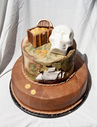 Pirate cake - Cake by Polina_I