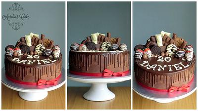 Chocolate & strawberries - Cake by Aurelia's Cake