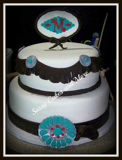 Western Birthday - Cake by SassyCakesandMore