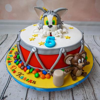 Tom & Jerry - Cake by Silviya Dimitrova