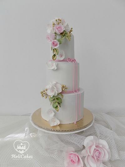 Wedding cake II. - Cake by MOLI Cakes