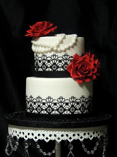Red Roses - Cake by Frost it Fancy Cakes