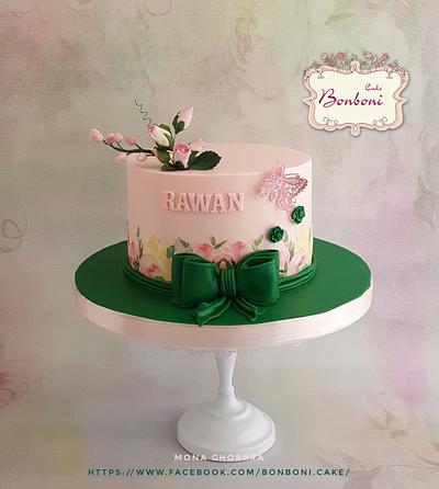 Pink green - Cake by mona ghobara/Bonboni Cake