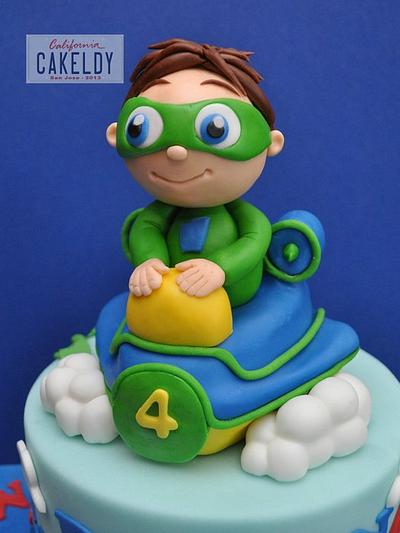 Super Why! - Cake by thecakeldy
