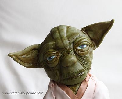Cake Yoda Star Wars - Cake by Caramelo y Canela