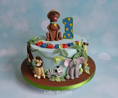 Scooby on Safari - Cake by Carol