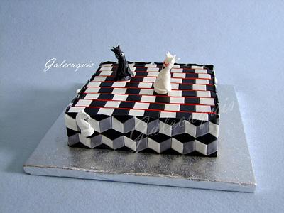  Optical illusion cake - Cake by Gardenia (Galecuquis)