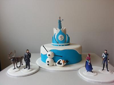 Frozen themed Cake - Cake by Michelle