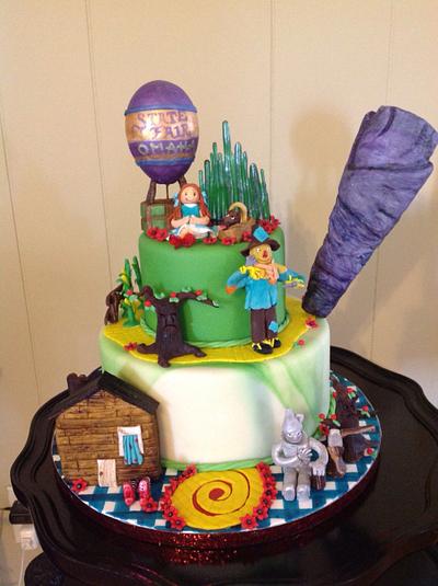 Wizard of Oz cake - Cake by ChefBrenYoung