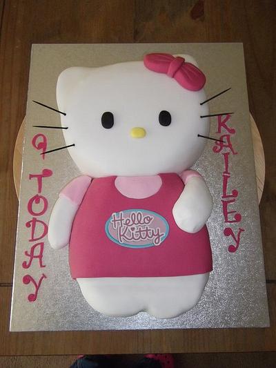 Carved Hello Kitty cake - Cake by Claire
