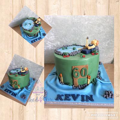 Gone Fishing - Cake by Clare Caked4you