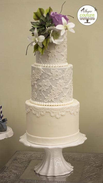 wedding cake - Cake by SugarCoutureCR