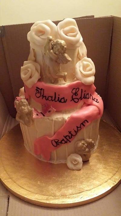 Christening cake - Cake by Phantasy Cakes