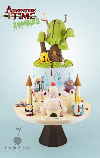 Zombie Adventure Time - Cake by Little Cherry