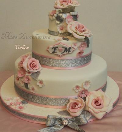 Romantic roses - Cake by Miss Zuccherina cake designer