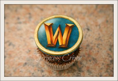 Gaming Cupcakes - World of Warcraft - Cake by Princess Crème