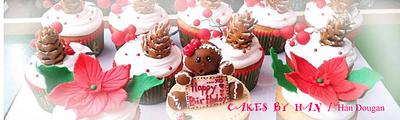 Christmas cupcakes. - Cake by Han Dougan