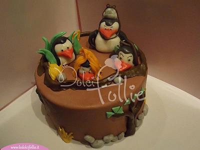 Penguins of Madagascar - Cake by Annalisa Milone
