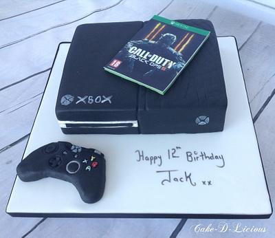 XBOX ONE 12th Birthday Cake  - Cake by Sweet Lakes Cakes