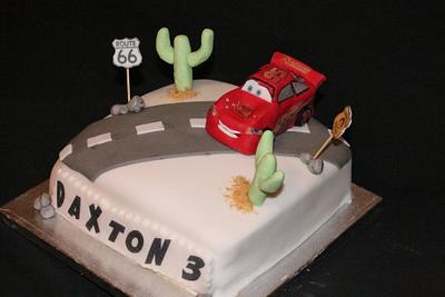 cars cake - Cake by Sue