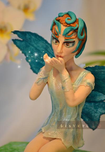 Collaboration "Away with the fairies" - Cake by Verónica García