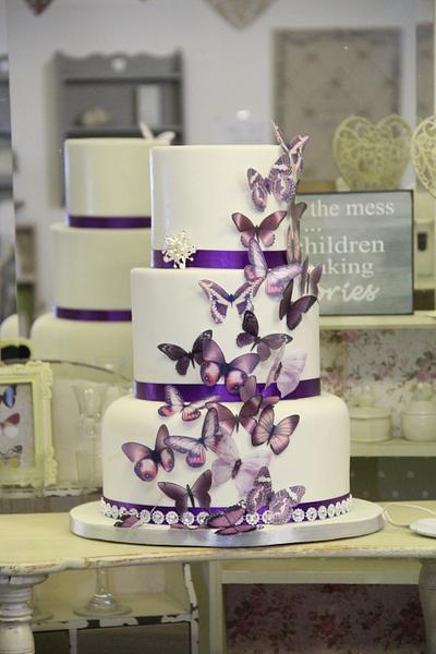 Butterfly Wedding Cake - Cake by Cake Addict