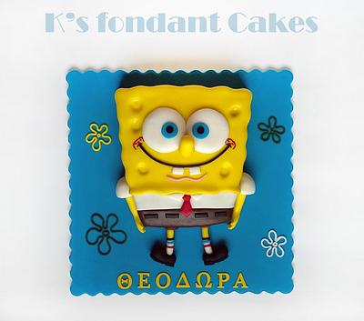 SpongeBob SquarePants Cake - Cake by K's fondant Cakes