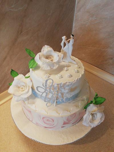 Wedding Cake  - Cake by ElizabetsCakes