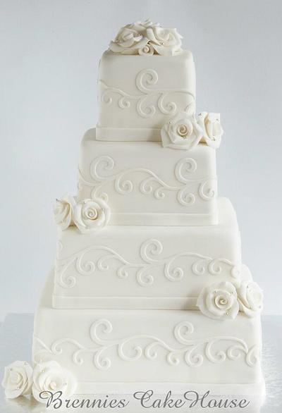 weddingcake - Cake by Brenda Bakker