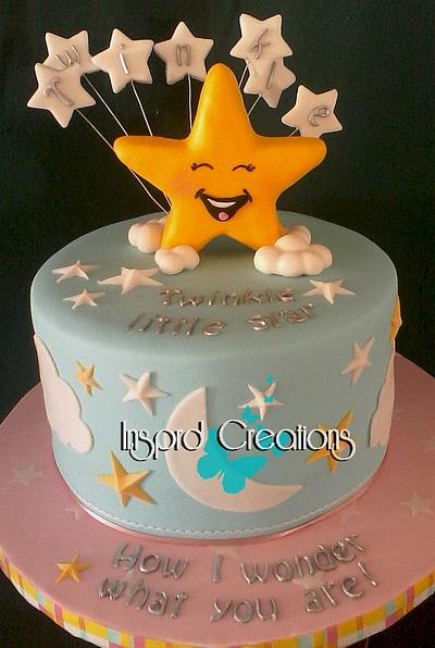 Twinkle Twinkle baby - Cake by Willene Clair Venter