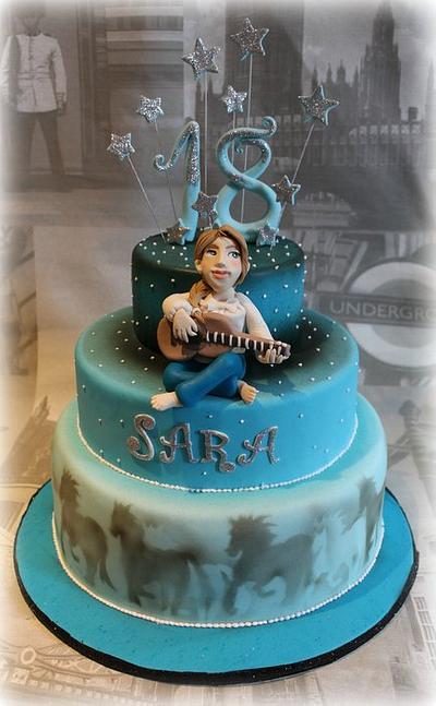  Girl of the stars - Cake by Sabrina Di Clemente