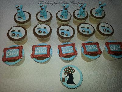 Baby Shower Cupcakes - Cake by lesley hawkins